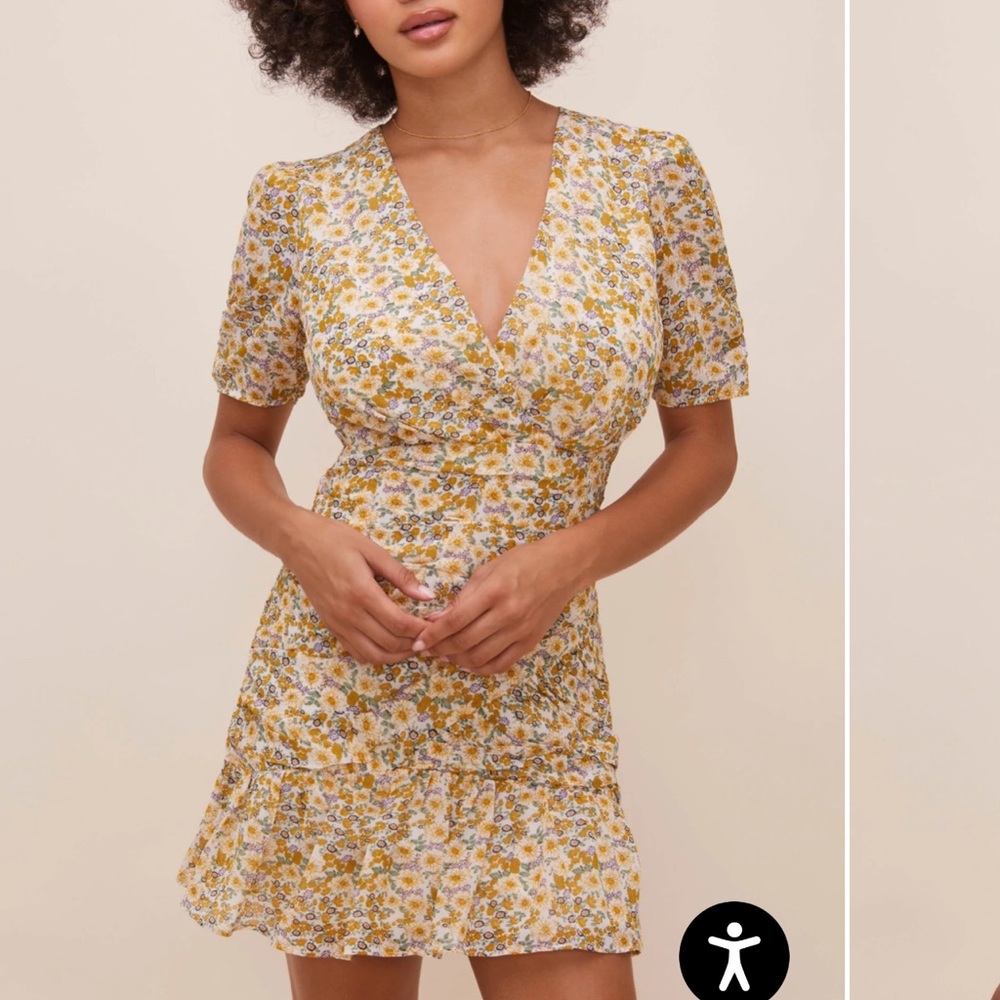 ASTR The Label Lucky Me Floral Mini Dress